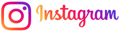 Instagram logo with a gradient color scheme.